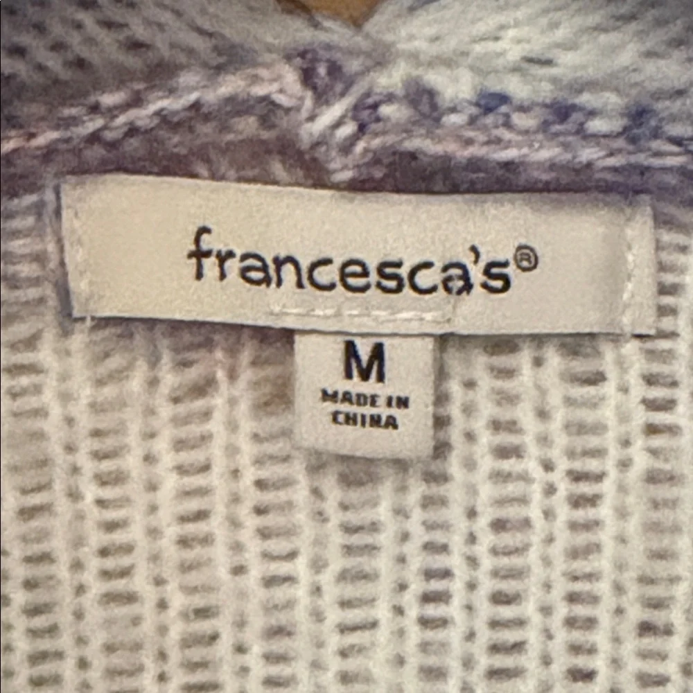 FRANCESCA’S Anthropologie Halley Hearts Open Cardigan - Picture 2 of 10